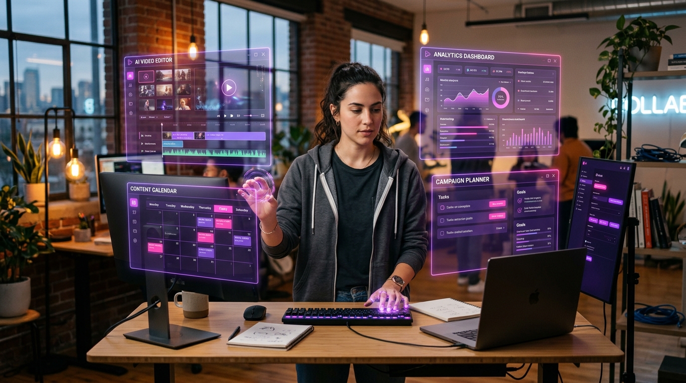 AI Tools for Creators: The 2026 Stack (5 Categories)