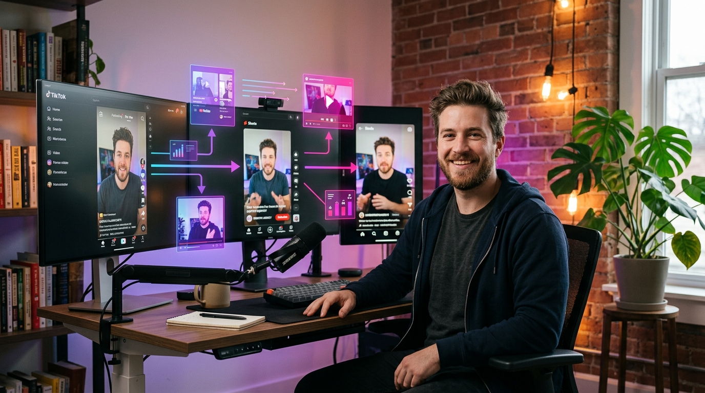 How to Cross-Post TikTok to YouTube Shorts & Reels