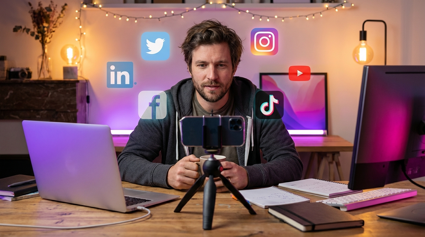 Social Media for Solopreneurs: The 15-Minute Daily Playbook